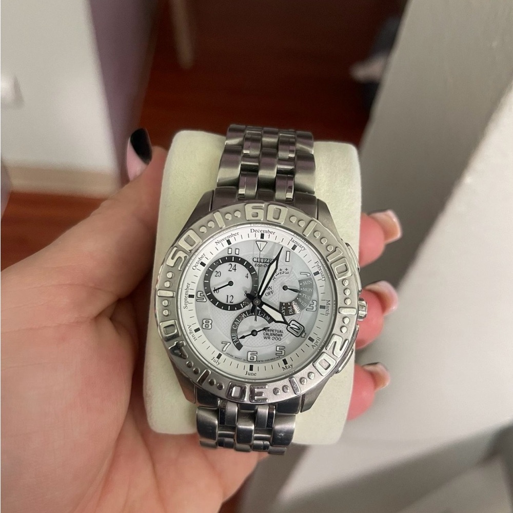 Citizen Eco Drive Stainless Steel Chronograph Men's Watch